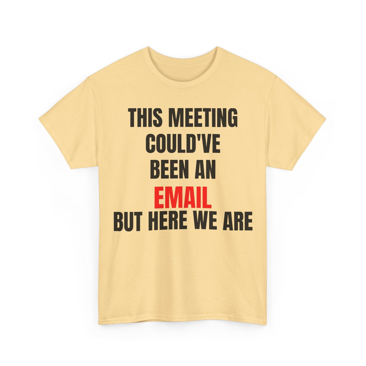 Corporate Survival Tee – This Meeting Could’ve Been an Email